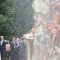 El rey inaugura la recuperación de la Fuente de Andrómeda en La Granja, tras 80 años seca