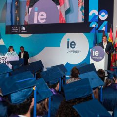 Graduación en Segovia de los titulados de IE University